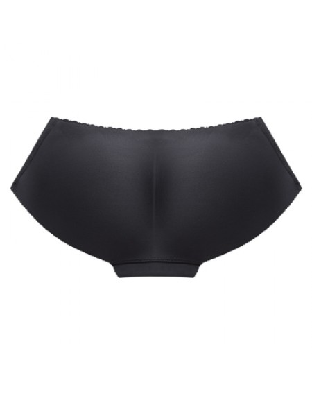Solid Color Padded Seamless Push Up Women Briefs